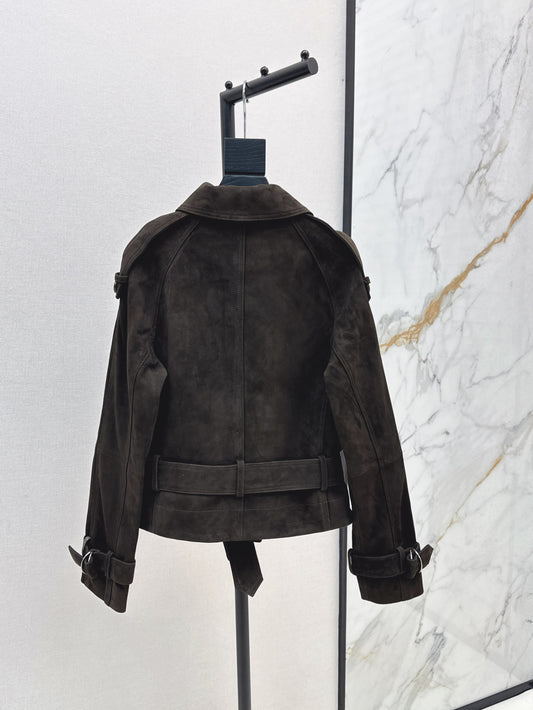 Brune 25fw suede jacket