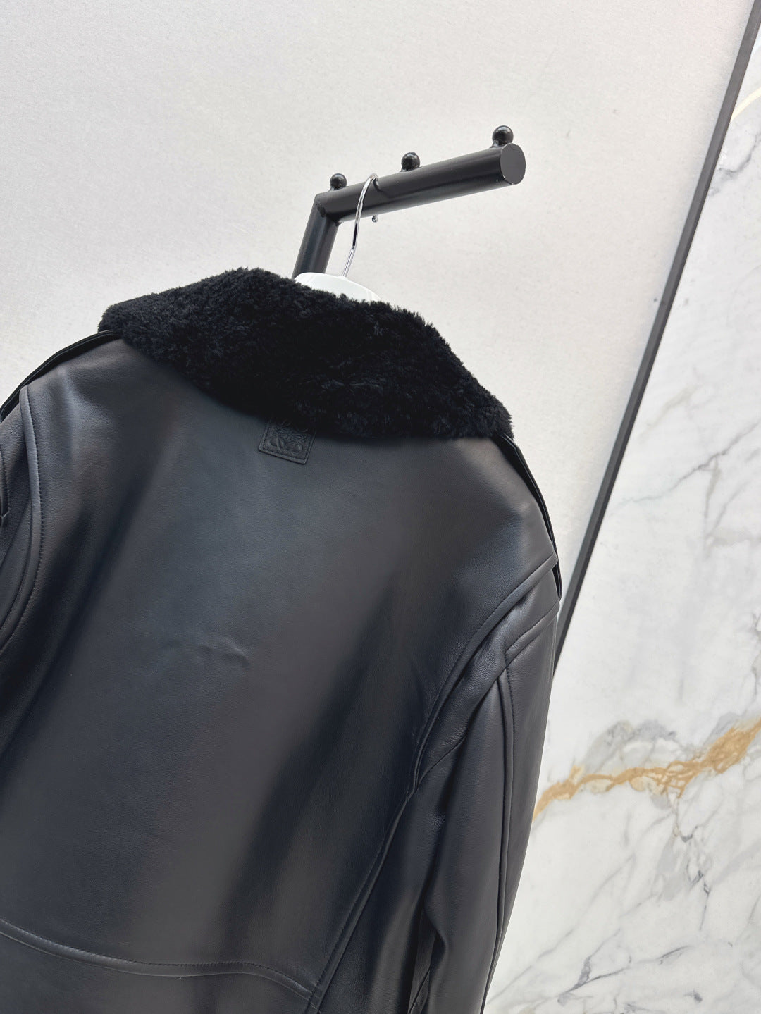 Loe 25fw leather jacket