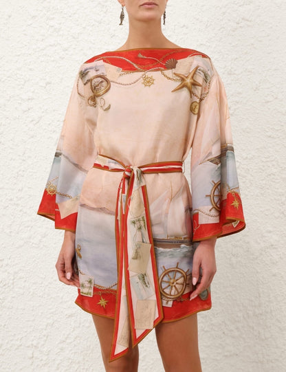 Zimm 25ss silk dress