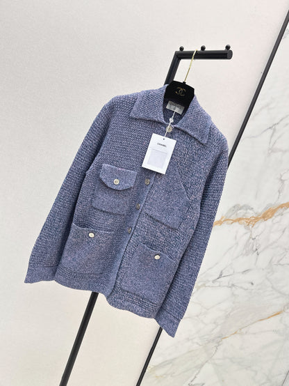 Chan 25fw coco knitted jacket