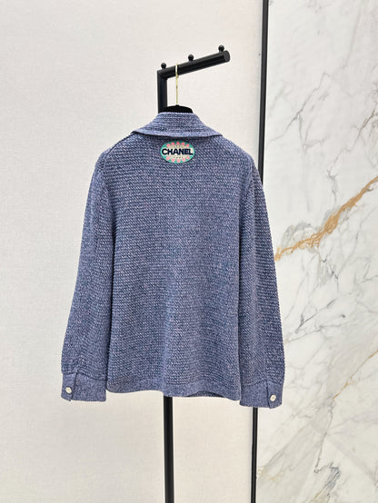 Chan 25fw coco knitted jacket