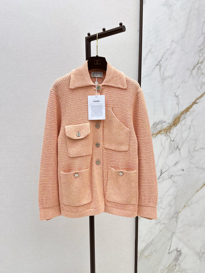 Chan 25fw coco knitted jacket