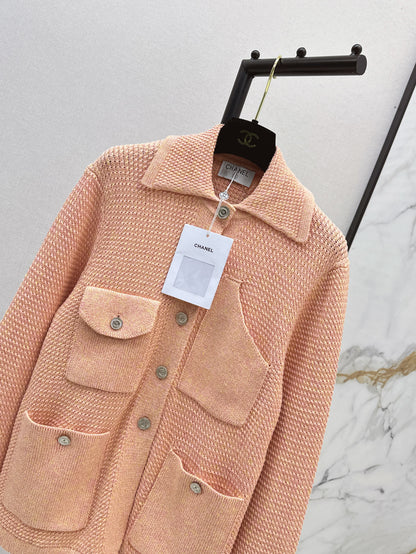 Chan 25fw coco knitted jacket