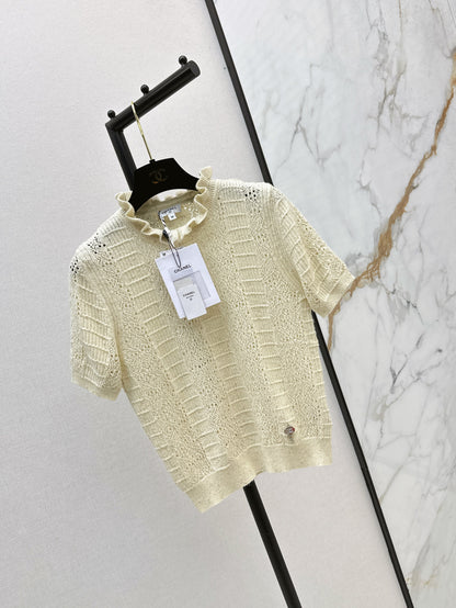 Chan 25fw knitted t-shirt