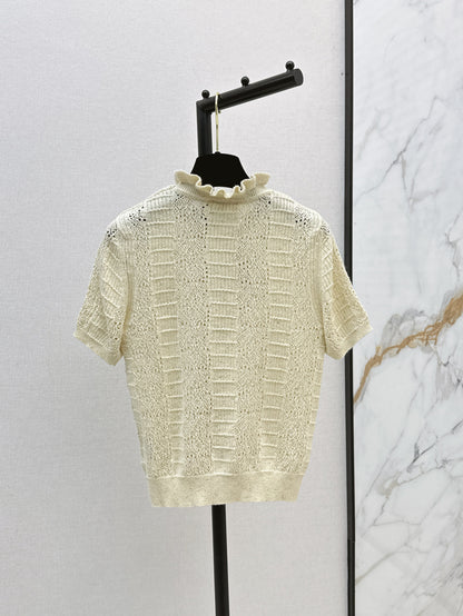 Chan 25fw knitted t-shirt