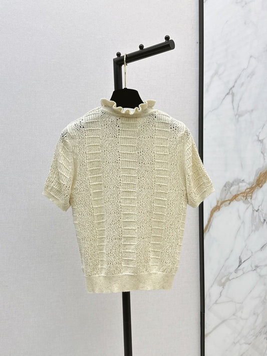 Chan 25fw knitted t-shirt