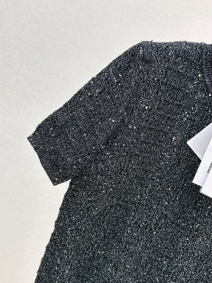 Chan 25fw knitted t-shirt