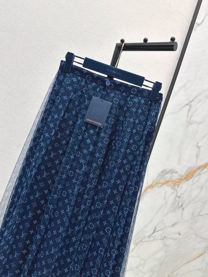 Louis 25ss monogram skirt