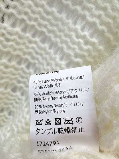 Loe 25fw embroidered cardigan