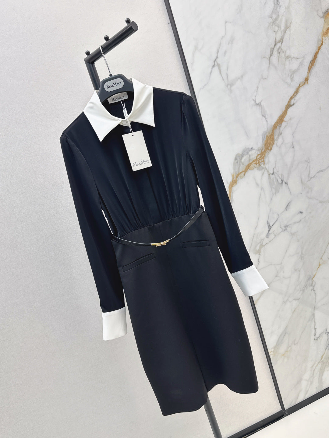 Max 25ss belt dress