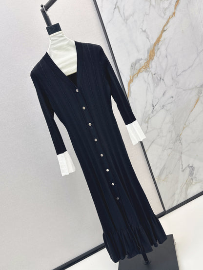Chan 25fw knitted dress