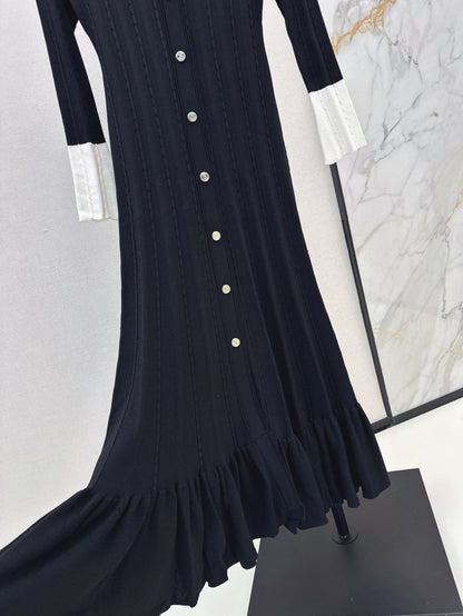 Chan 25fw knitted dress