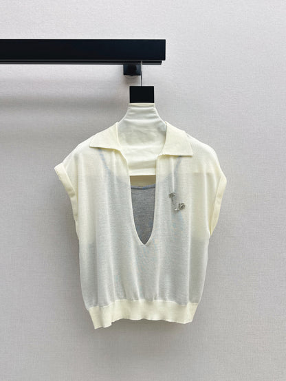 Chan 25ss knitted shirt