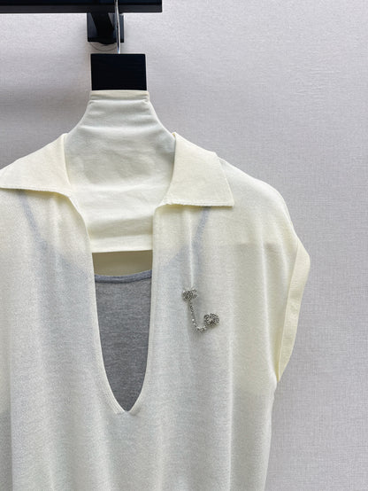 Chan 25ss knitted shirt