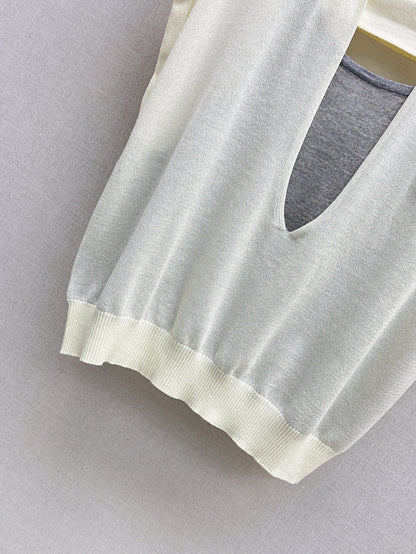 Chan 25ss knitted shirt