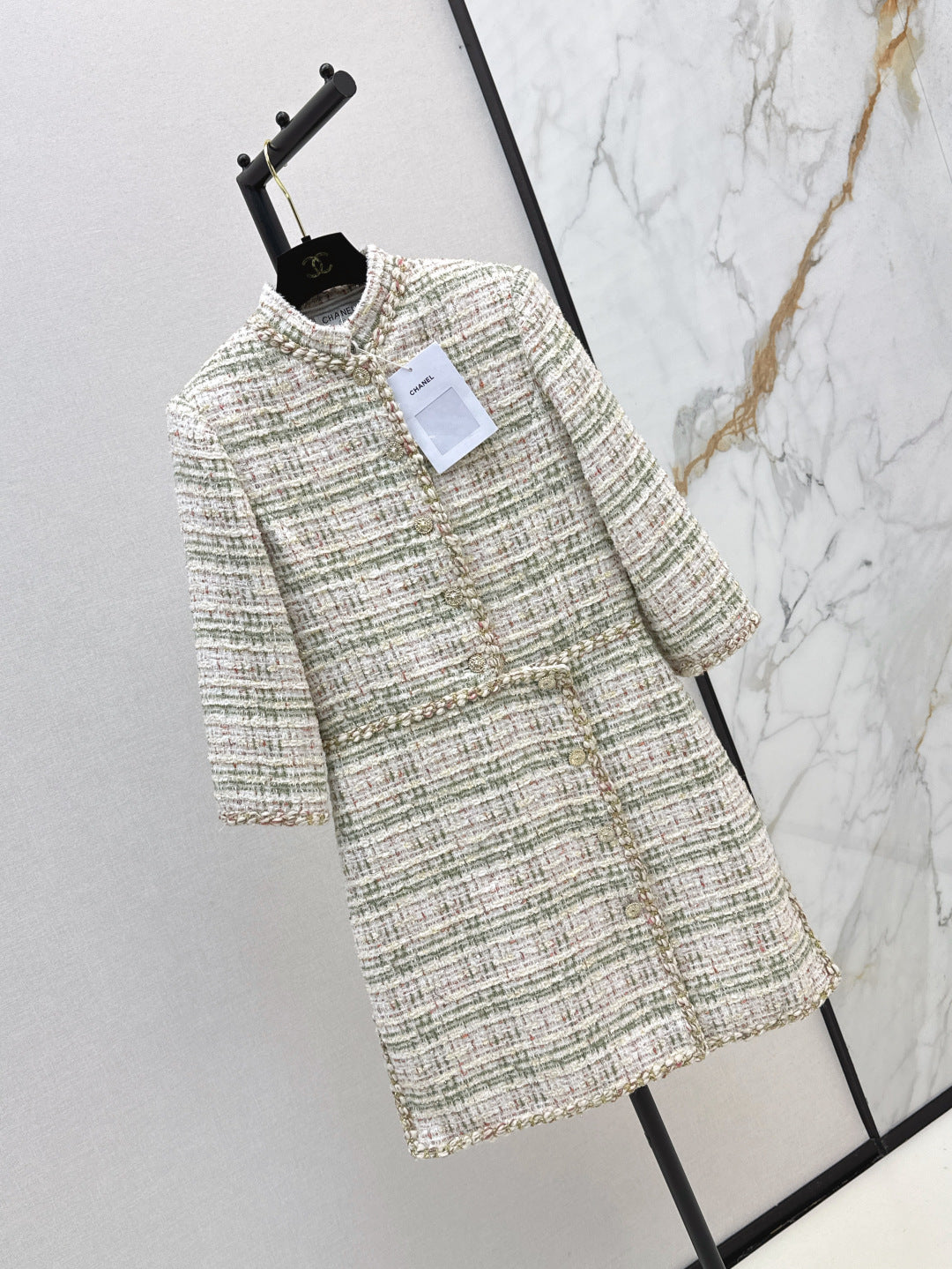 Chan 25fw woven dress