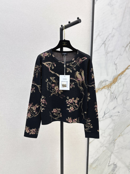 Chan 25fw jacquard sweater