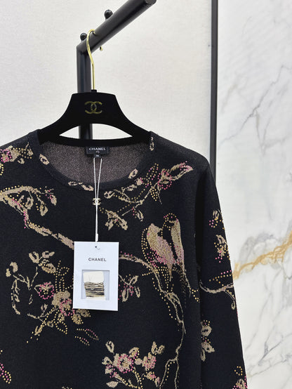 Chan 25fw jacquard sweater