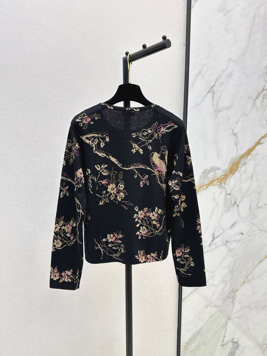 Chan 25fw jacquard sweater