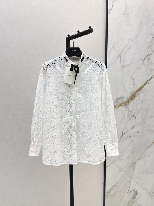 Valen 25fw embroidered shirt