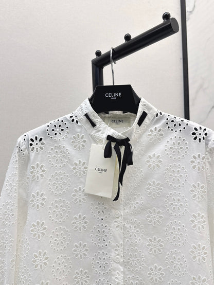 Valen 25fw embroidered shirt