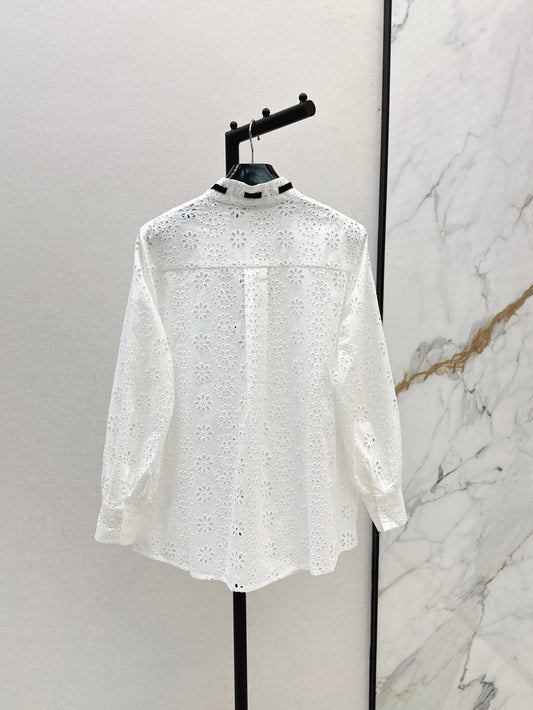 Valen 25fw embroidered shirt