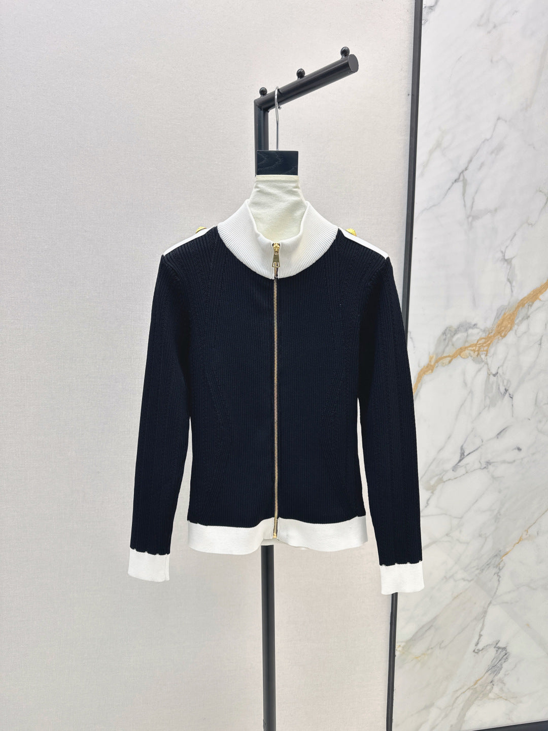 Bal 25fw knitted jacket