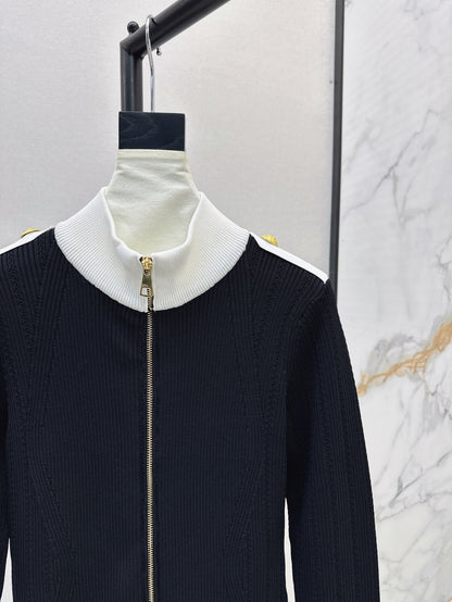 Bal 25fw knitted jacket