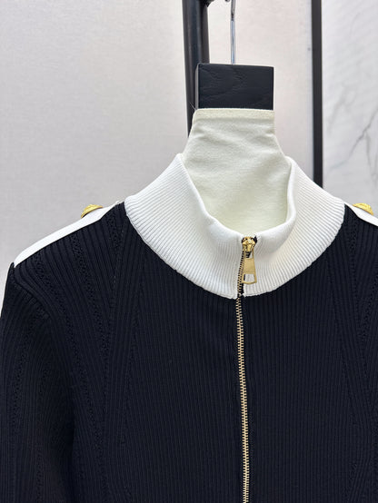 Bal 25fw knitted jacket