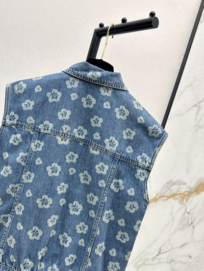 Chan 25fw denim vest