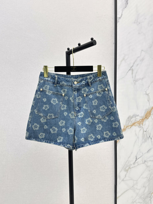 Chan 25fw denim short