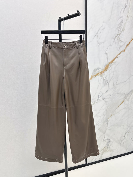 Brun 25fw leather pants