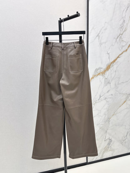 Brun 25fw leather pants