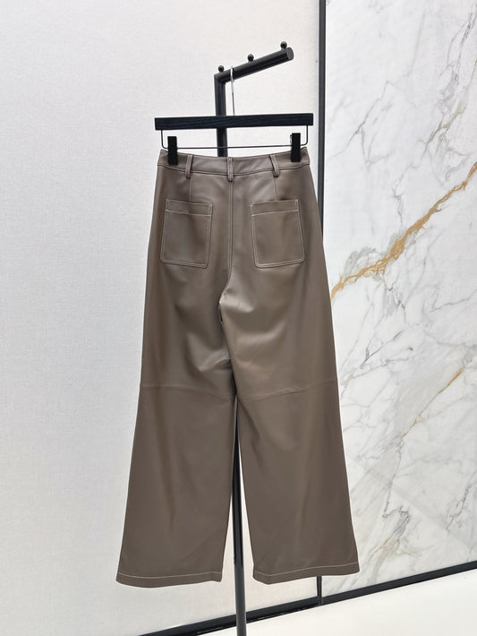 Brun 25fw leather pants