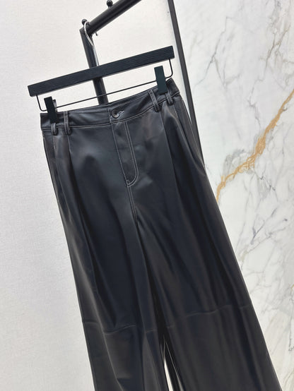 Brun 25fw leather pants