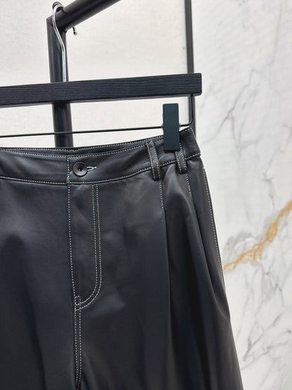 Brun 25fw leather pants