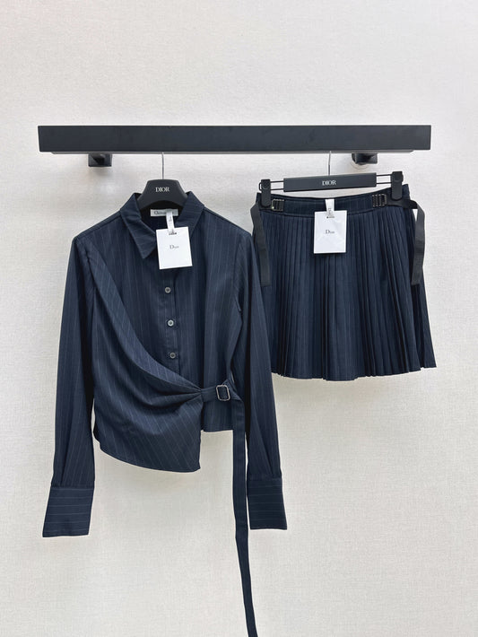 CD 25fw pleated suit