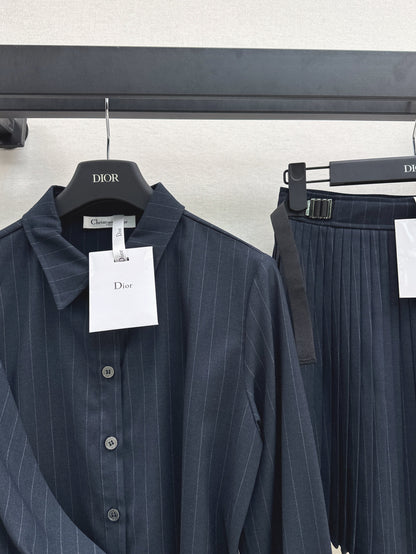 CD 25fw pleated suit