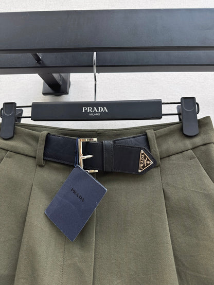 Pra 25fw belt skirt