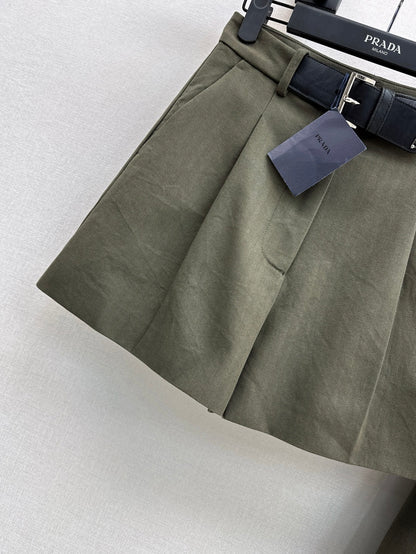 Pra 25fw belt skirt