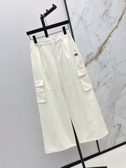 Al 25ss embroidered pants