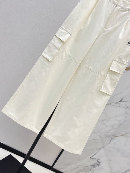 Al 25ss embroidered pants