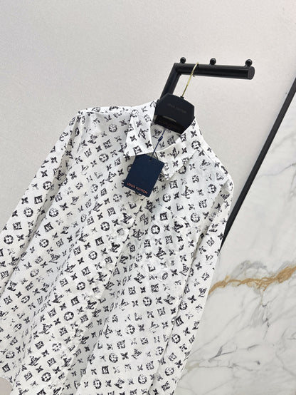 Louis 25ss printe shirt