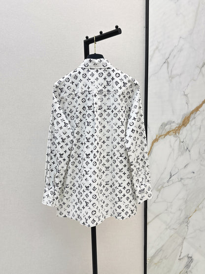 Louis 25ss printe shirt
