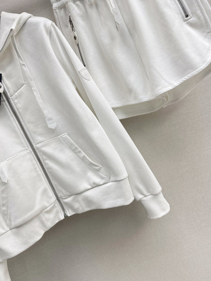 Louis 25fw hoodie short set
