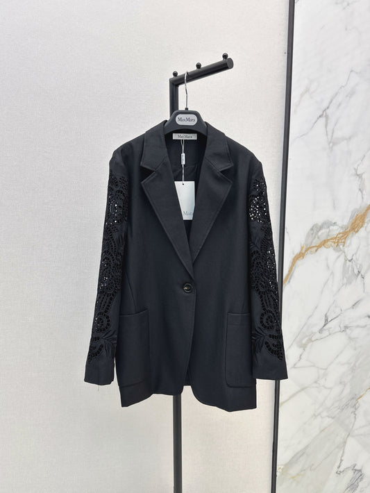 Max 25fw lace blazer