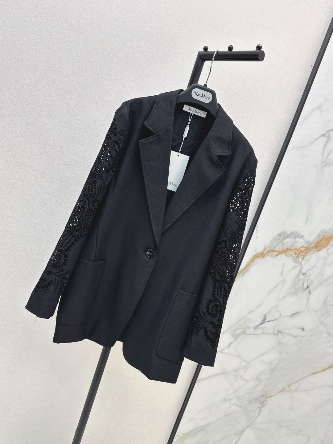 Max 25fw lace blazer