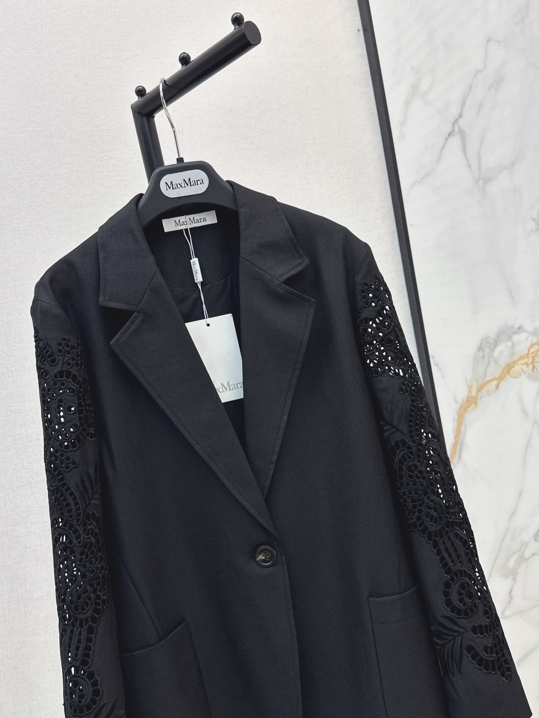 Max 25fw lace blazer