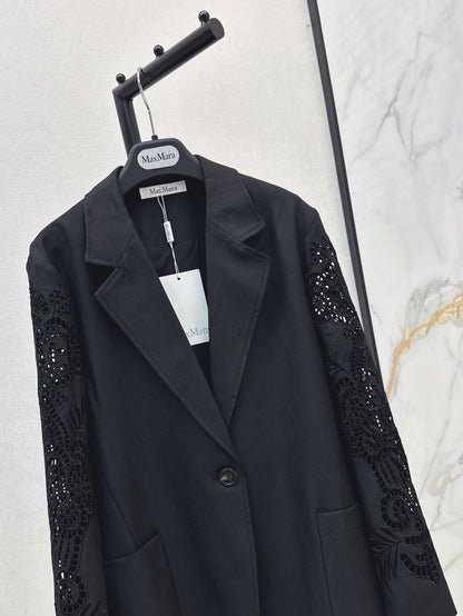 Max 25fw lace blazer