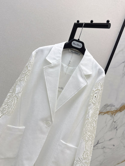 Max 25fw lace blazer